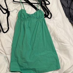 Zara green sundress